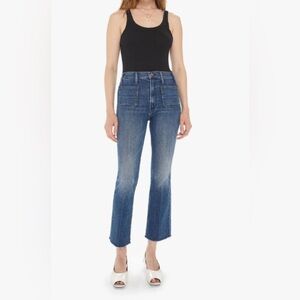 MOTHER The Patch Pocket Maven Ankle Jeans